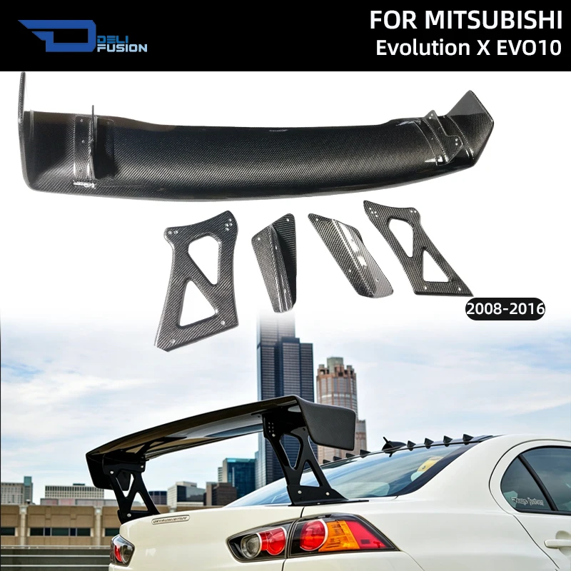 For 2008-2016 Mitsubishi Evolution X EVO10 CZ4A VRS Euro Edition Style 1430MM Carbon Rear GT Wing Trunk Spoiler Car Accessories
For 2008-2016 Mitsubishi Evolution X EVO10 CZ4A VRS Euro Edition Style 1430MM Carbon Rear GT Wing Trunk Spoiler Car Accessories