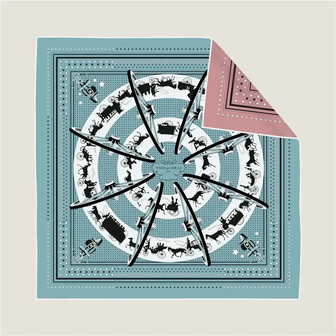 Double Sided Twill Scarf Women Square Scarves Hand Rolled Edges Bandanas 90cm Women's Summer Head Scarves Hair Accessories Gift
Double Sided Twill Scarf Women Square Scarves Hand Rolled Edges Bandanas 90cm Women's Summer Head Scarves Hair Accessories Gift