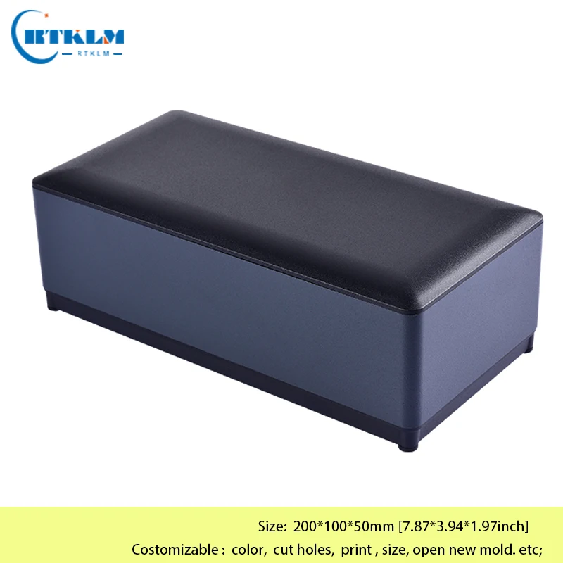 Aluminium Enclosure Junction Box DIY Electronic Project Case Aluminum Plastic Industrial Instrument Enclosures 200*100*50mm
Aluminium Enclosure Junction Box DIY Electronic Project Case Aluminum Plastic Industrial Instrument Enclosures 200*100*50mm