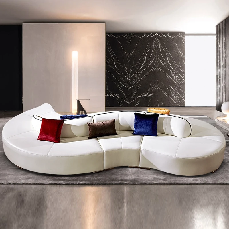 Creative curved sofa, fashionable personality simple special-shaped combination, modern office leisure furniture
Creative curved sofa, fashionable personality simple special-shaped combination, modern office leisure furniture