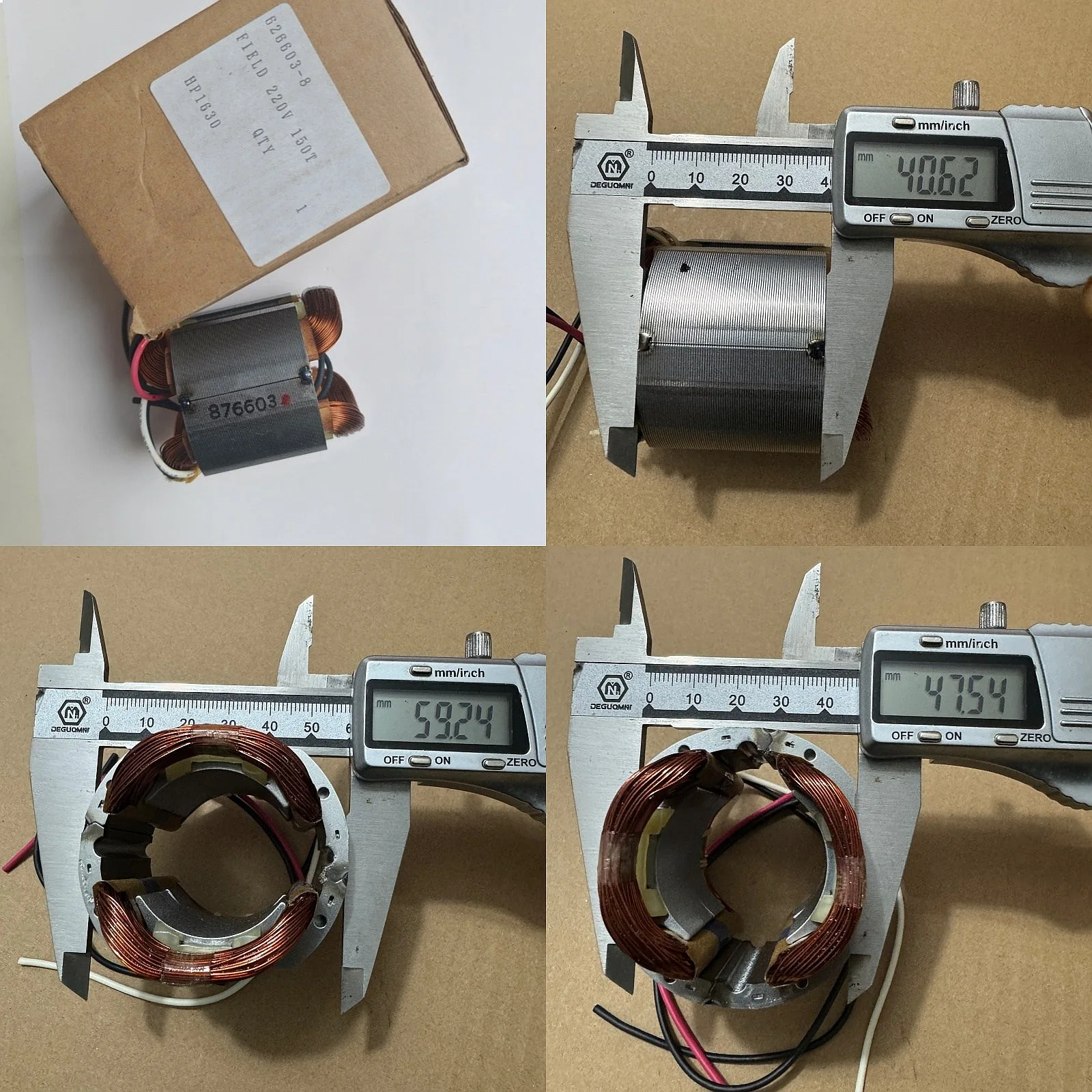 Original Stator 626603-8 for Makita HP1630 HP1631 M8100 M8101 Power Tool Parts
Original Stator 626603-8 for Makita HP1630 HP1631 M8100 M8101 Power Tool Parts