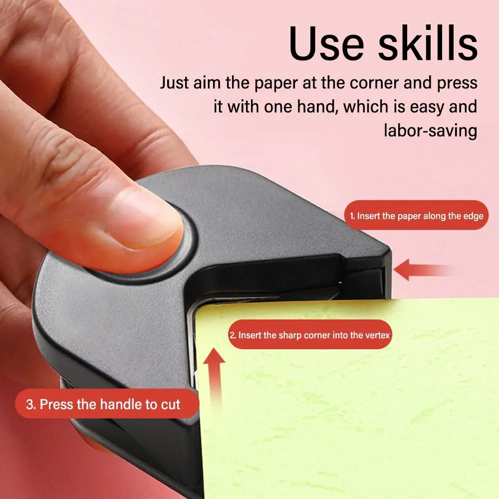 Mini Scrapbooking Tools Portable DIY Craft Corner Rounder Paper Punch Fillet Cutter Card Photo Cutter R4 Corner Rounder
Mini Scrapbooking Tools Portable DIY Craft Corner Rounder Paper Punch Fillet Cutter Card Photo Cutter R4 Corner Rounder