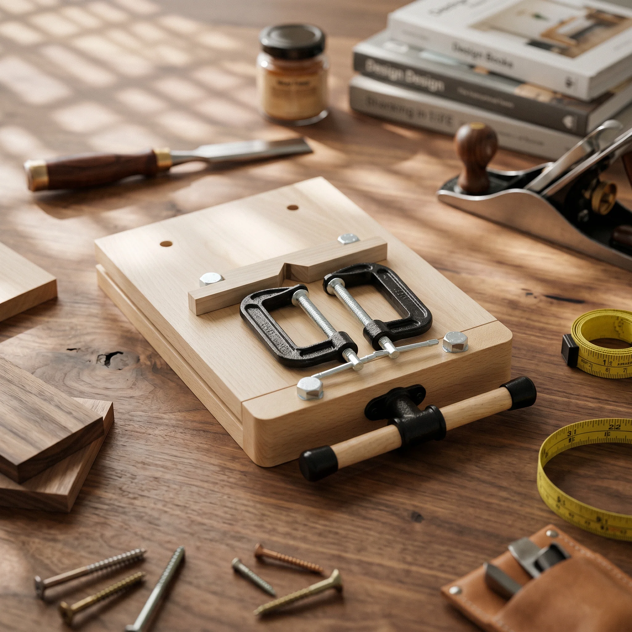 Portable Woodworking Bench Compact Mini Workbench Workshop Tool Clamp Design for DIY Users
Portable Woodworking Bench Compact Mini Workbench Workshop Tool Clamp Design for DIY Users