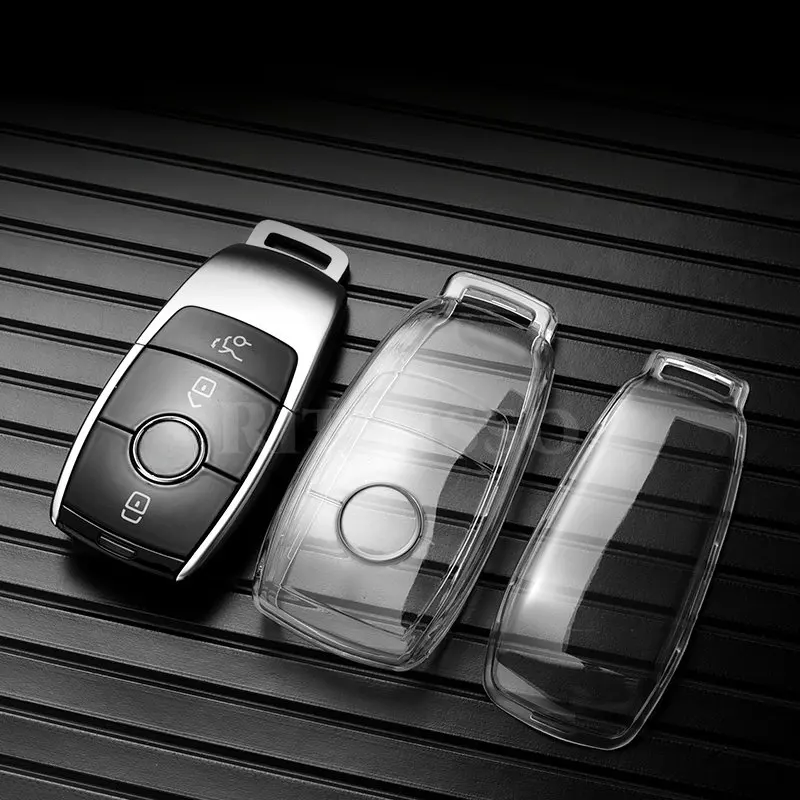 Transparent Car Key Case Cover for Mercedes Benz E C S GLC Class E200 E400 E63 W213 S550 S560 C260 A200 Key Shell Protector
Transparent Car Key Case Cover for Mercedes Benz E C S GLC Class E200 E400 E63 W213 S550 S560 C260 A200 Key Shell Protector