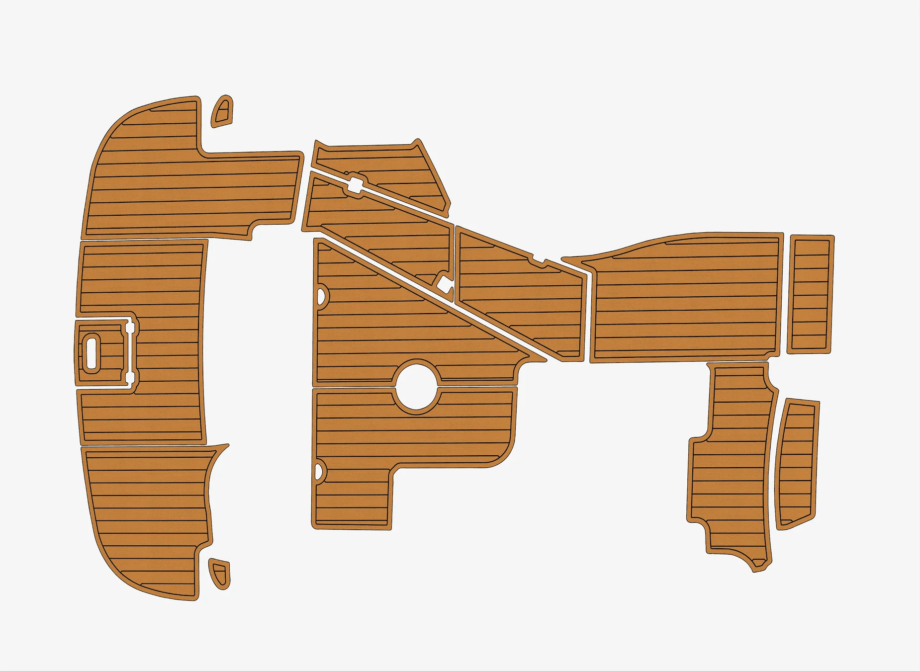 2002-2003 Doral 310 SE 1/4" 6mm EVA foam Non-Slip PVC Teak Decking marine Mat aqua gatorstep carpet Marine Floor
2002-2003 Doral 310 SE 1/4" 6mm EVA foam Non-Slip PVC Teak Decking marine Mat aqua gatorstep carpet Marine Floor