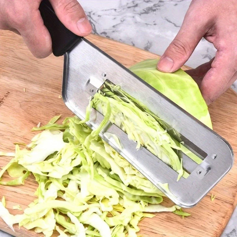 Multifunctional Stainless Steel Cabbage Slicer Kitchen Grater with Sharp Steel Blade for Fruit Vegetable Kitchen Cooking Gadgets
Multifunctional Stainless Steel Cabbage Slicer Kitchen Grater with Sharp Steel Blade for Fruit Vegetable Kitchen Cooking Gadgets