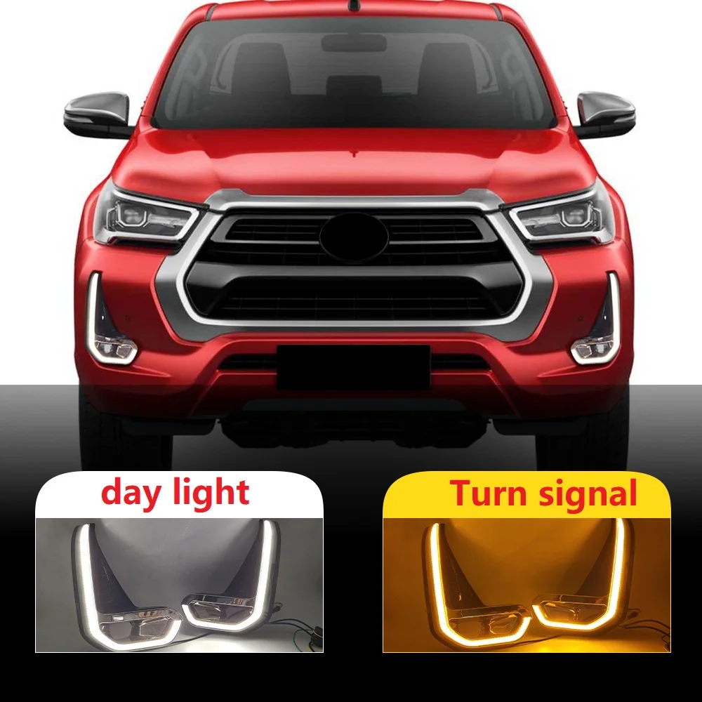 LED Foglight Fog lights Turn signal lamp day light for Toyota Hilux REVO 2020 2021
LED Foglight Fog lights Turn signal lamp day light for Toyota Hilux REVO 2020 2021