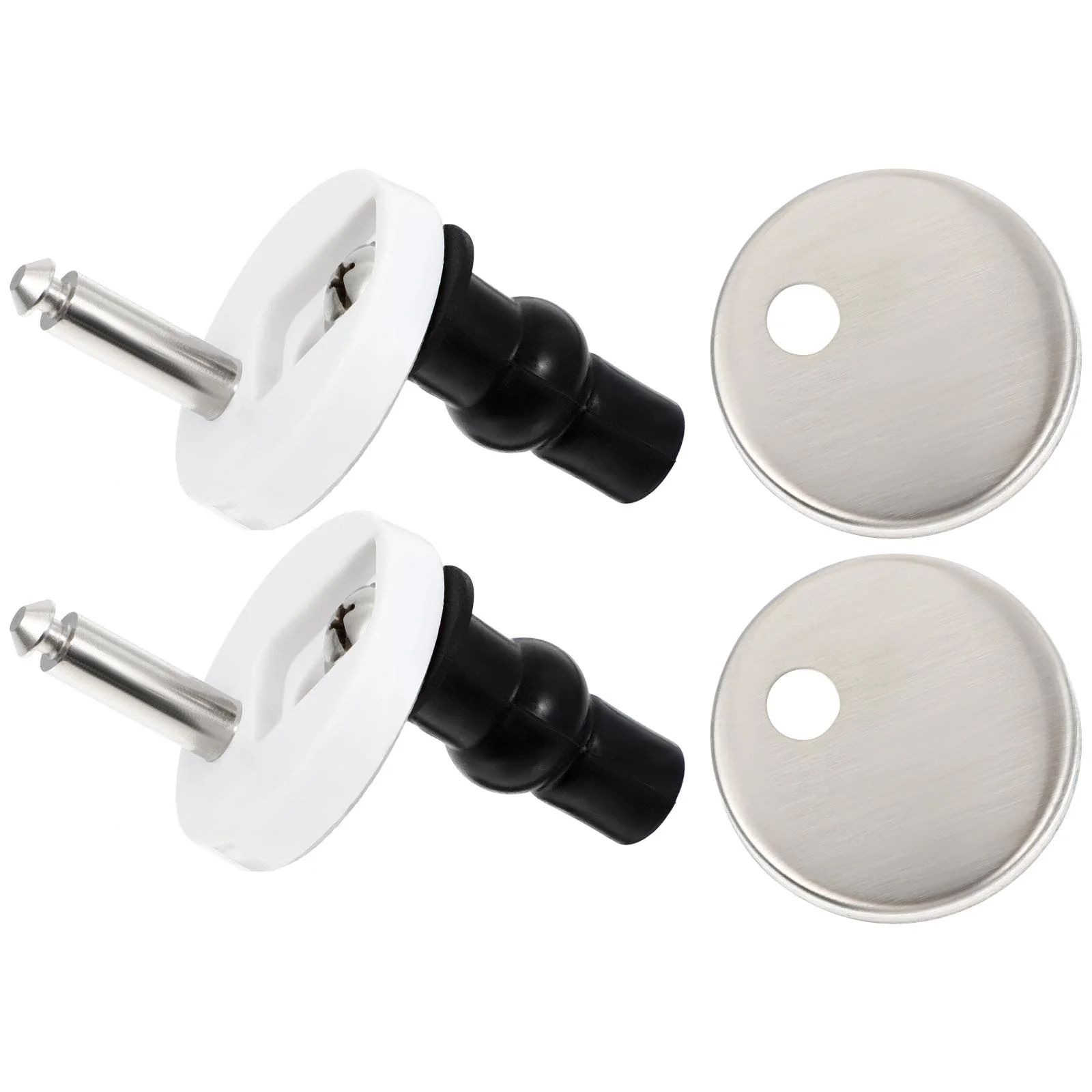 Toilet Seat Hinge 10pcs Stainless Steel Fixing Fitting Kit for Standard Seats Replacing Damaged Hinges
Toilet Seat Hinge 10pcs Stainless Steel Fixing Fitting Kit for Standard Seats Replacing Damaged Hinges