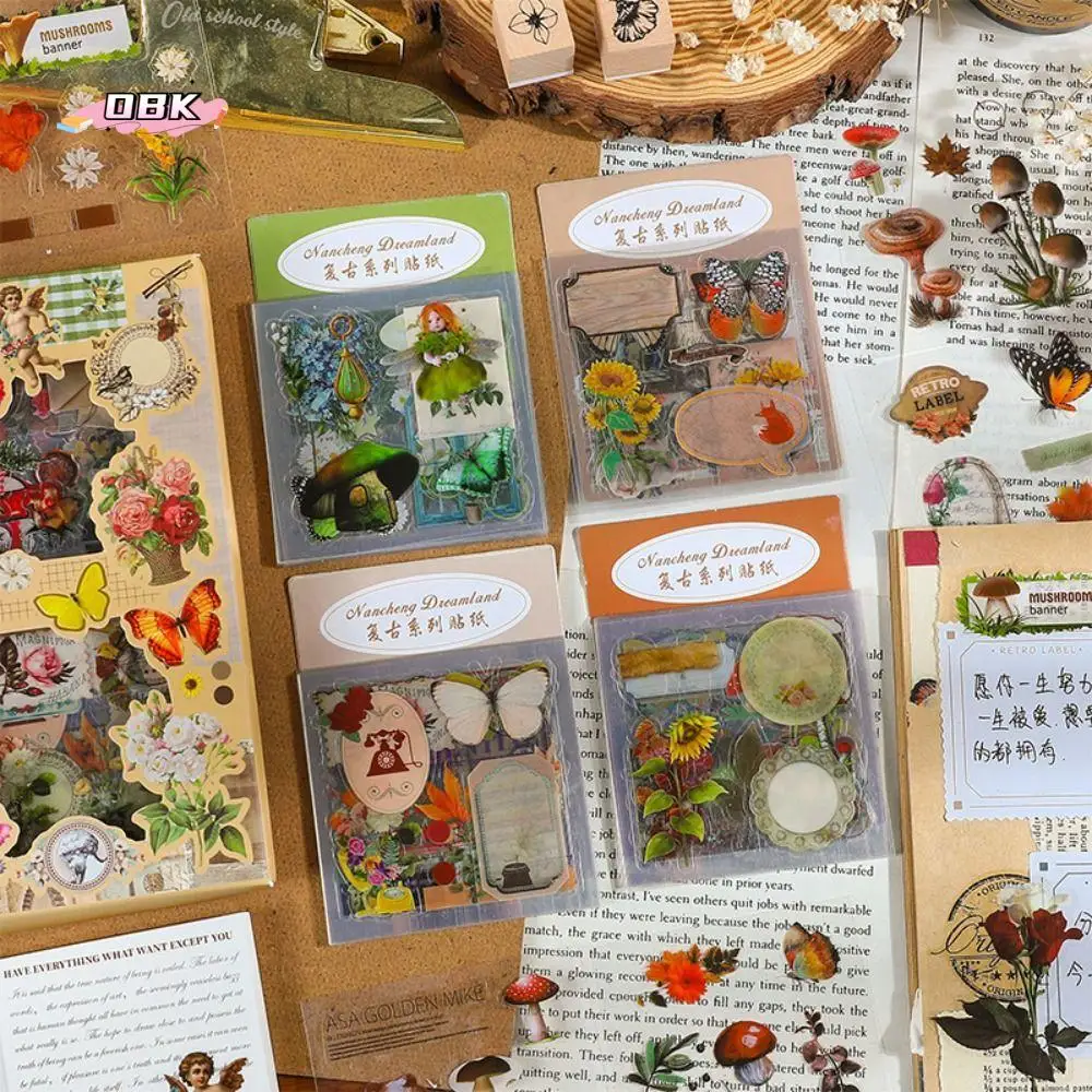 100Pcs/ Pack Waterproof Vintage Stationery Stickers Creative PET Plant Series Stickers Butterfly Flowers Decorative Adhesive
100Pcs/ Pack Waterproof Vintage Stationery Stickers Creative PET Plant Series Stickers Butterfly Flowers Decorative Adhesive