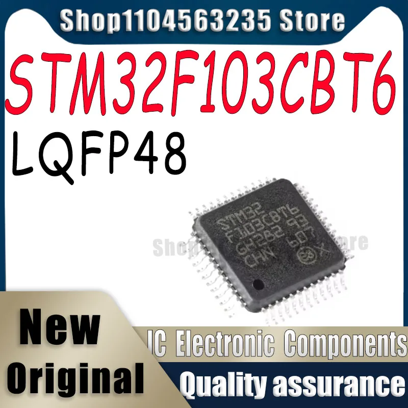 (5-10piece)100% New STM32F103CBT6 STM32F103CB 32F103CBT6 128KB QFP-48 In Stock chip
(5-10piece)100% New STM32F103CBT6 STM32F103CB 32F103CBT6 128KB QFP-48 In Stock chip