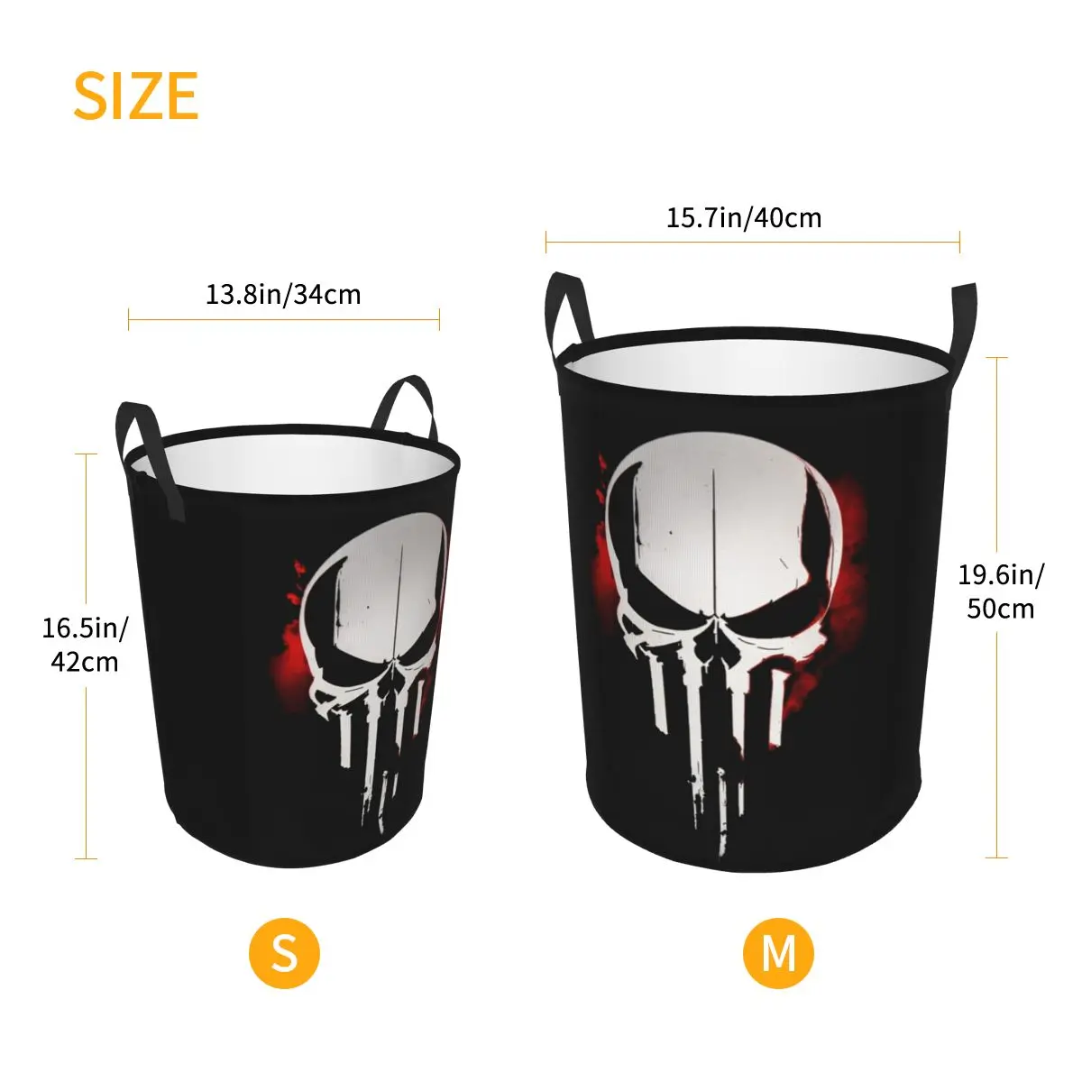 Сборник белья типа P-Punisher-S Дизайн огненного черепа, также вдохновленный Call Of Duty Корзина для белья Домашний органайзер для стирки ребенка
Сборник белья типа P-Punisher-S Дизайн огненного черепа, также вдохновленный Call Of Duty Корзина для белья Домашний органайзер для стирки ребенка