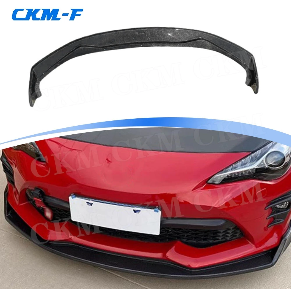 for Toyota GT86 BRZ 2017-2019 Carbon Fiber Front Bumper Lip Chin Spoiler FRP Front Bumper Extension Body Kits Car Styling
for Toyota GT86 BRZ 2017-2019 Carbon Fiber Front Bumper Lip Chin Spoiler FRP Front Bumper Extension Body Kits Car Styling
