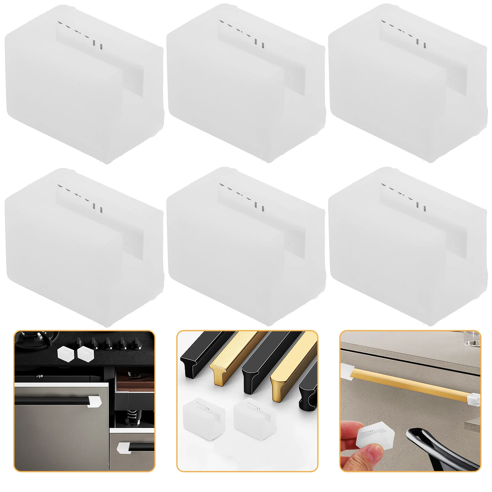 6 Pcs Desk Table Anti-collision Corner Drawer Handle Guard Protectors Guards Furniture Cover Transparent Pad Baby
6 Pcs Desk Table Anti-collision Corner Drawer Handle Guard Protectors Guards Furniture Cover Transparent Pad Baby