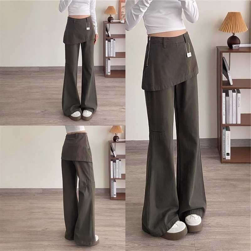 American Style Loose Wide Leg Jeans Women's Spring New plus Size Fat MM High Waist Loose Slimming Workwear Flared Pants
American Style Loose Wide Leg Jeans Women's Spring New plus Size Fat MM High Waist Loose Slimming Workwear Flared Pants