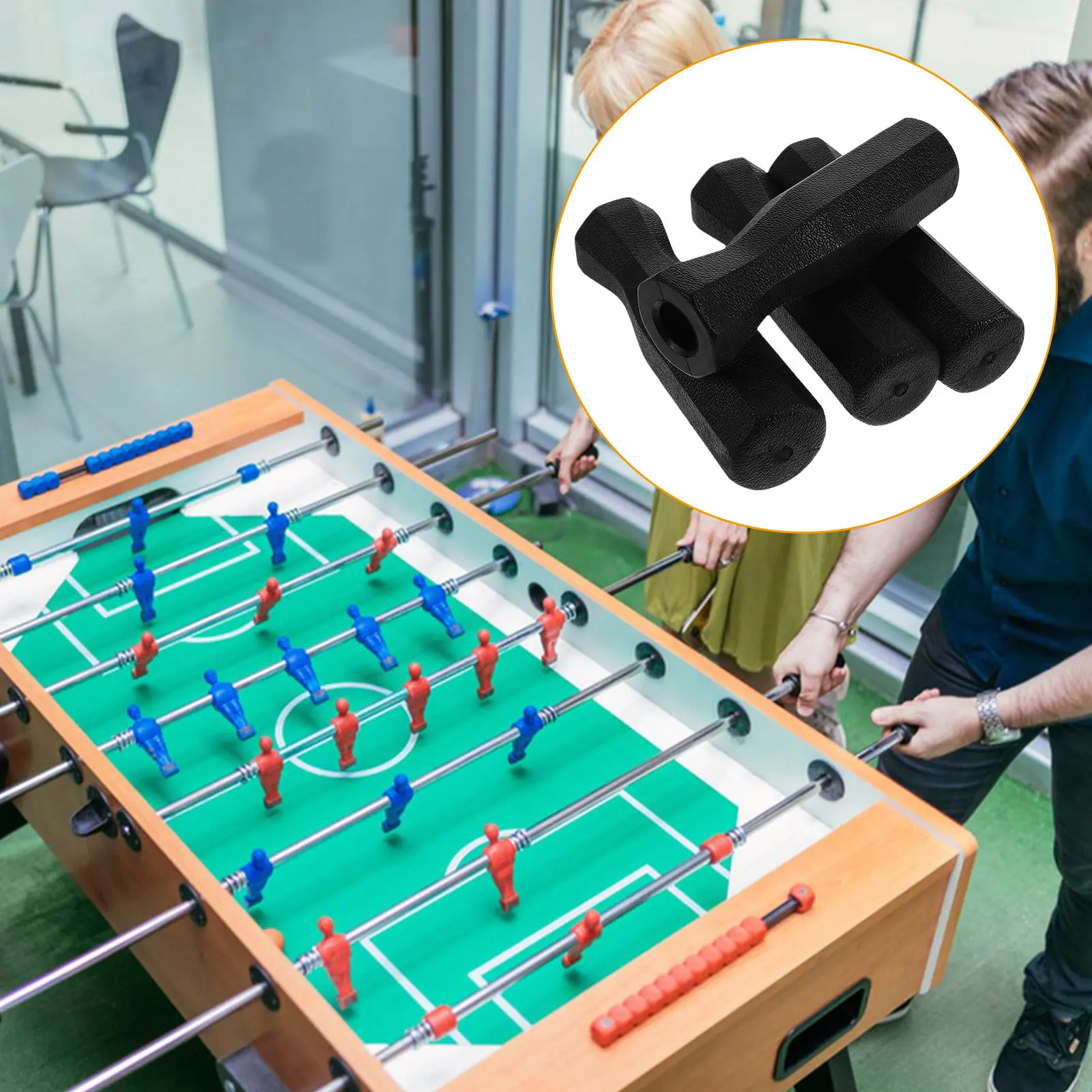 8 шт. Противоскользящие ручки для настольного футбола, прочные пластиковые сменные аксессуары для настольного футбола, рукоятки для настольного футбола
8 шт. Противоскользящие ручки для настольного футбола, прочные пластиковые сменные аксессуары для настольного футбола, рукоятки для настольного футбола