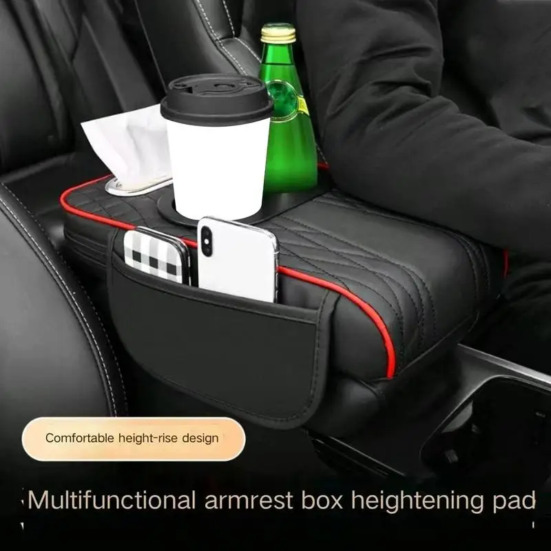 Car Armrest Cushion Multifunctional Automotive Center Console Booster Cushion Car Armrest Booster Pad With Cup Holder Tissue Box
Car Armrest Cushion Multifunctional Automotive Center Console Booster Cushion Car Armrest Booster Pad With Cup Holder Tissue Box