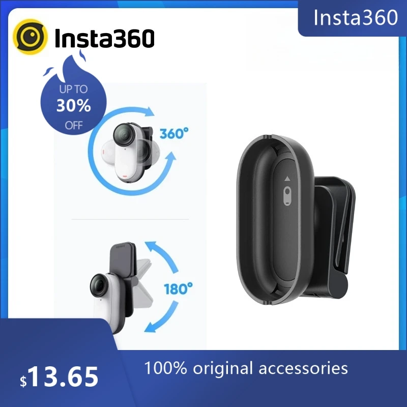 Магнитная поворотная подставка Insta360 GO 3 / GO 3S | 360 ° Поворотный зажим для крепления | Легкий гибкий держатель
Магнитная поворотная подставка Insta360 GO 3 / GO 3S | 360 ° Поворотный зажим для крепления | Легкий гибкий держатель