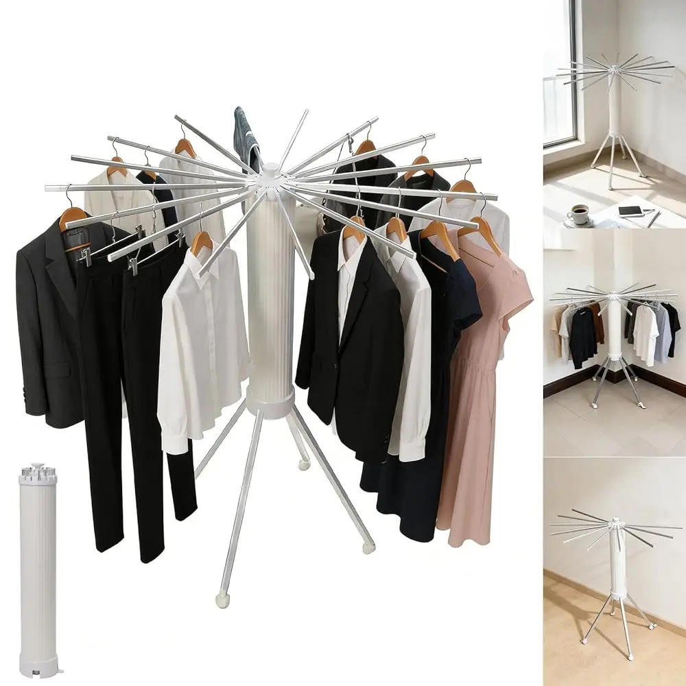 Free ShippingFree ShippingClothes Drying Rack Foldable, Clothes Drying Rack Drying with wheels with 16 Arms Laundry Drying Rack
Free ShippingFree ShippingClothes Drying Rack Foldable, Clothes Drying Rack Drying with wheels with 16 Arms Laundry Drying Rack