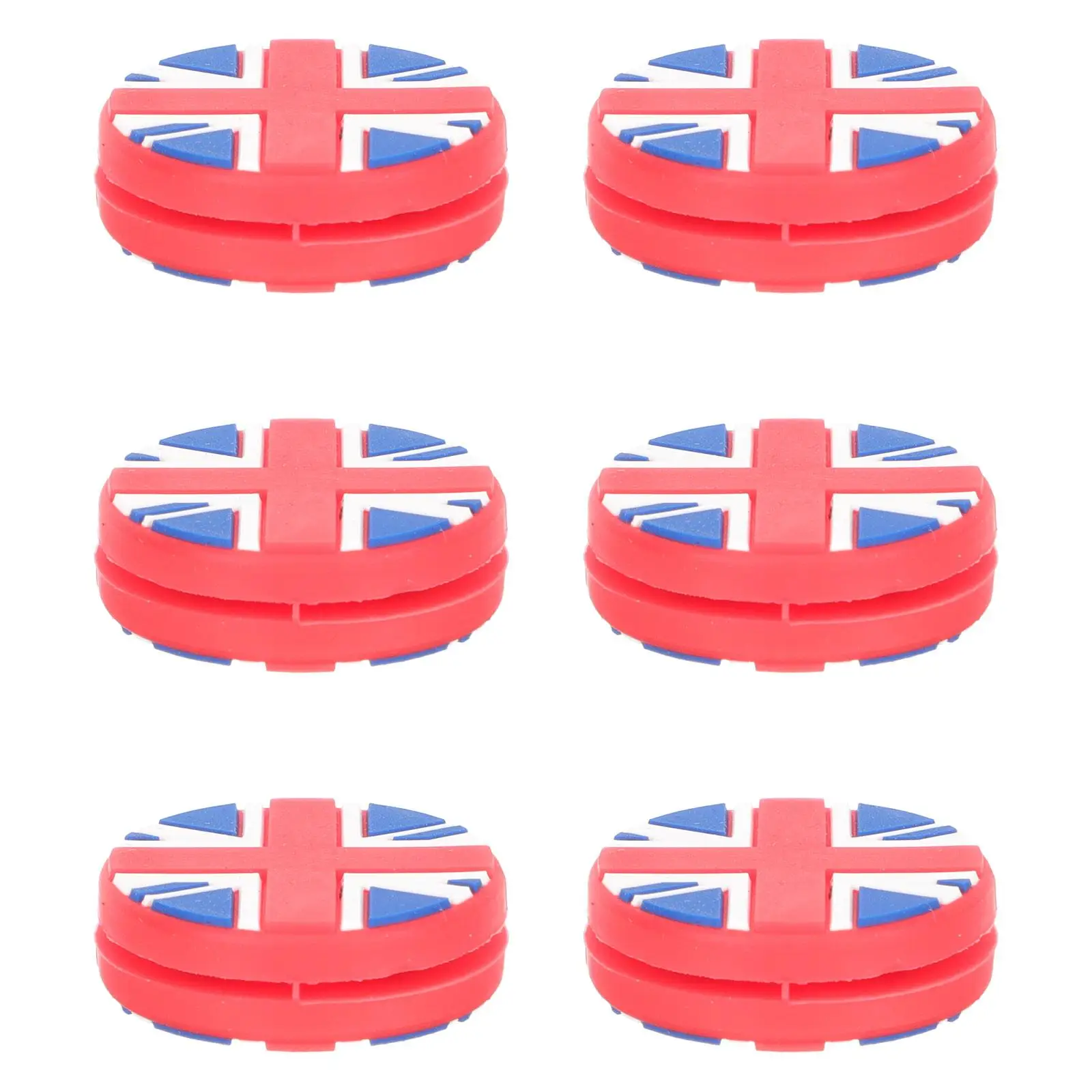6 Pcs Tennis Racket Vibration Dampeners Silicone National Flag Racquet Accessories Tennis Sport
6 Pcs Tennis Racket Vibration Dampeners Silicone National Flag Racquet Accessories Tennis Sport