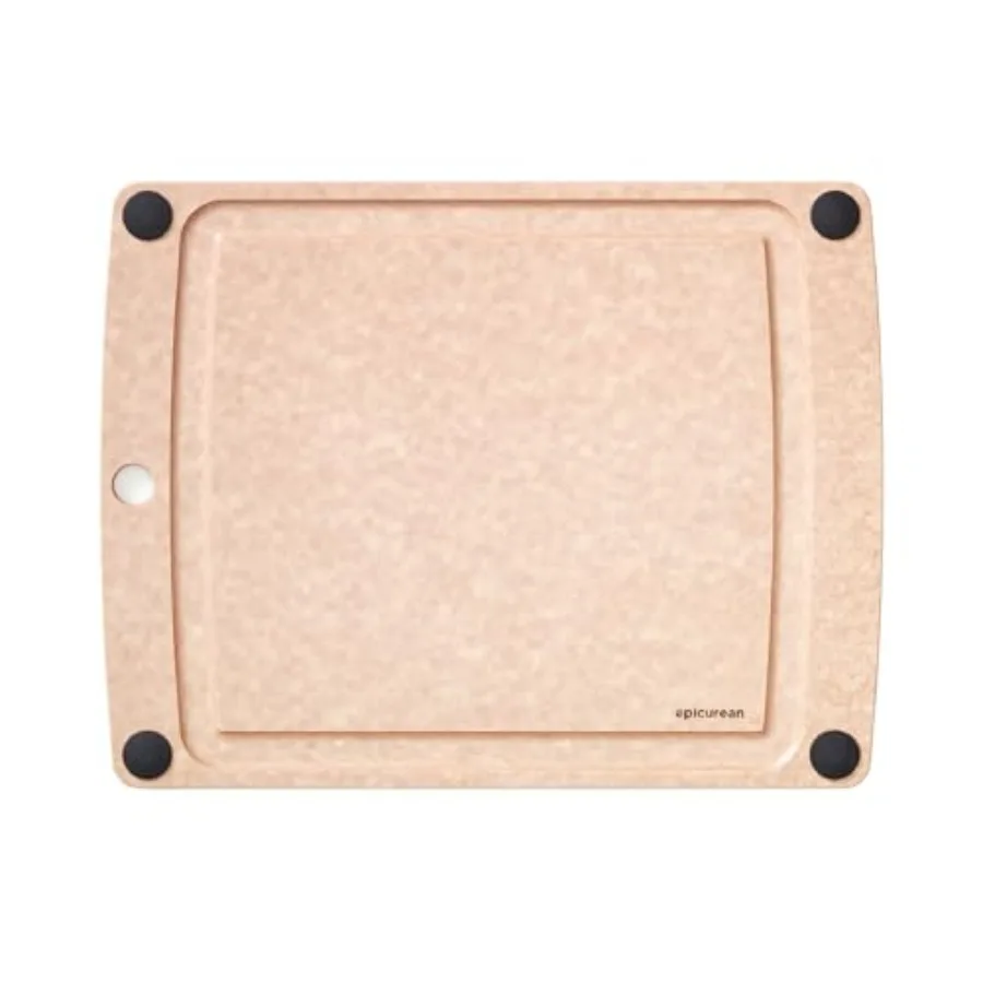 All-In-One Cutting Board with Non-Slip Feet and Juice Groove, 14.5" × 11.25
All-In-One Cutting Board with Non-Slip Feet and Juice Groove, 14.5" × 11.25