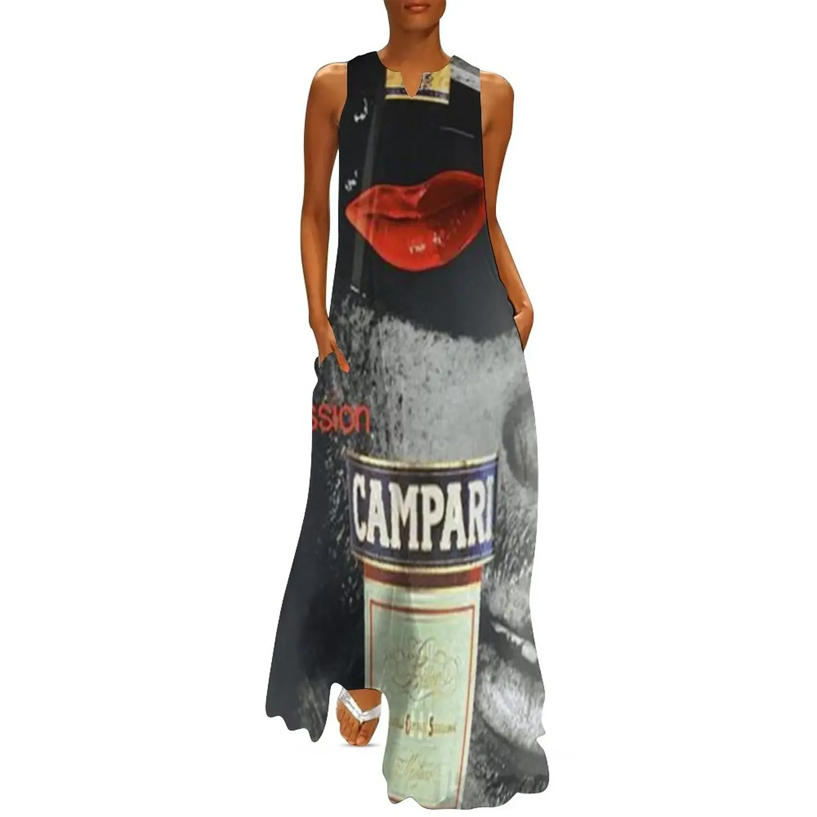 Vintage Italian Campari Red Passion Advertising Artwork Long Dress prom dresses dress for women Dress
Vintage Italian Campari Red Passion Advertising Artwork Long Dress prom dresses dress for women Dress