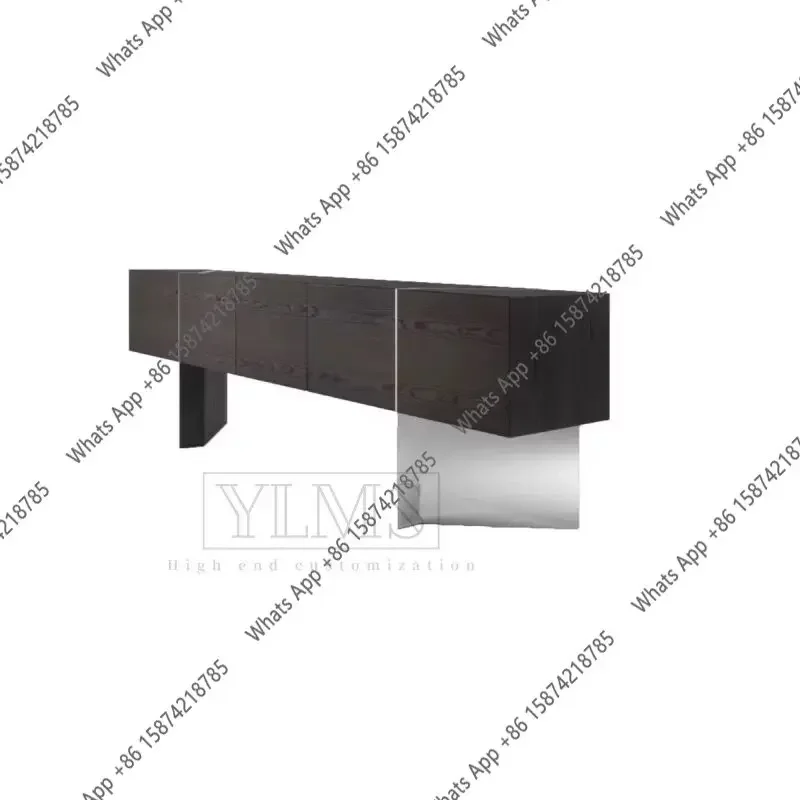 X65 Italian Minimalist Solid Wood Tall TV Cabinet Dining Side Cabinet Modern Simple Large Flat Decoration Porch Side Cabinet
X65 Italian Minimalist Solid Wood Tall TV Cabinet Dining Side Cabinet Modern Simple Large Flat Decoration Porch Side Cabinet