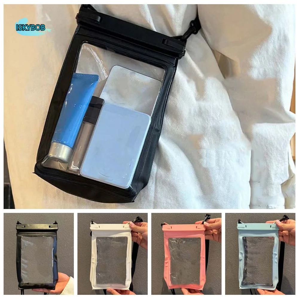 Adjustable Strap Waterproof Phone Pouch Lightweight 8.2 inch Transparent Hanging Neck Bag Polyester Blue PVC Storage Pack Gifts
Adjustable Strap Waterproof Phone Pouch Lightweight 8.2 inch Transparent Hanging Neck Bag Polyester Blue PVC Storage Pack Gifts