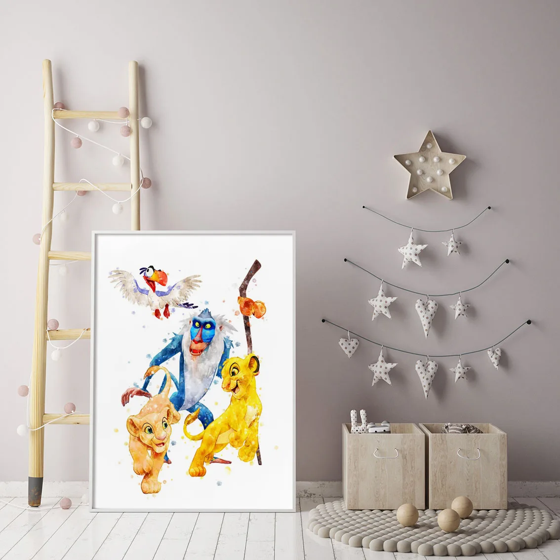 Potdemiel Disney The Lion King Watercolor Simba Nala Rafiki Zazu Poster Home Decor Kids Room Wall Art Gift for Lion King Fans
Potdemiel Disney The Lion King Watercolor Simba Nala Rafiki Zazu Poster Home Decor Kids Room Wall Art Gift for Lion King Fans