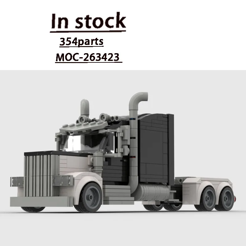 MOC-263423 New Urban Military Semi-Trailer Truck Building Block Model, 354 Parts, Creative MOC Adult Birthday Christmas Toy Gift
MOC-263423 New Urban Military Semi-Trailer Truck Building Block Model, 354 Parts, Creative MOC Adult Birthday Christmas Toy Gift