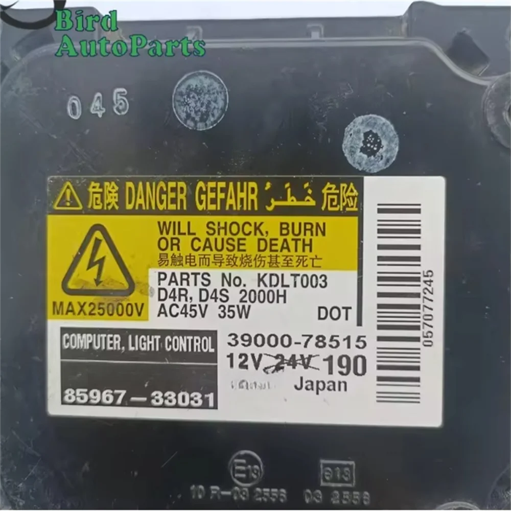 85967 33031 Original 85967-33031 D4S D4R 8596733031 Xenon Headlight Hid Ballast Module 39000-78515 car accessories 39000 78515
85967 33031 Original 85967-33031 D4S D4R 8596733031 Xenon Headlight Hid Ballast Module 39000-78515 car accessories 39000 78515