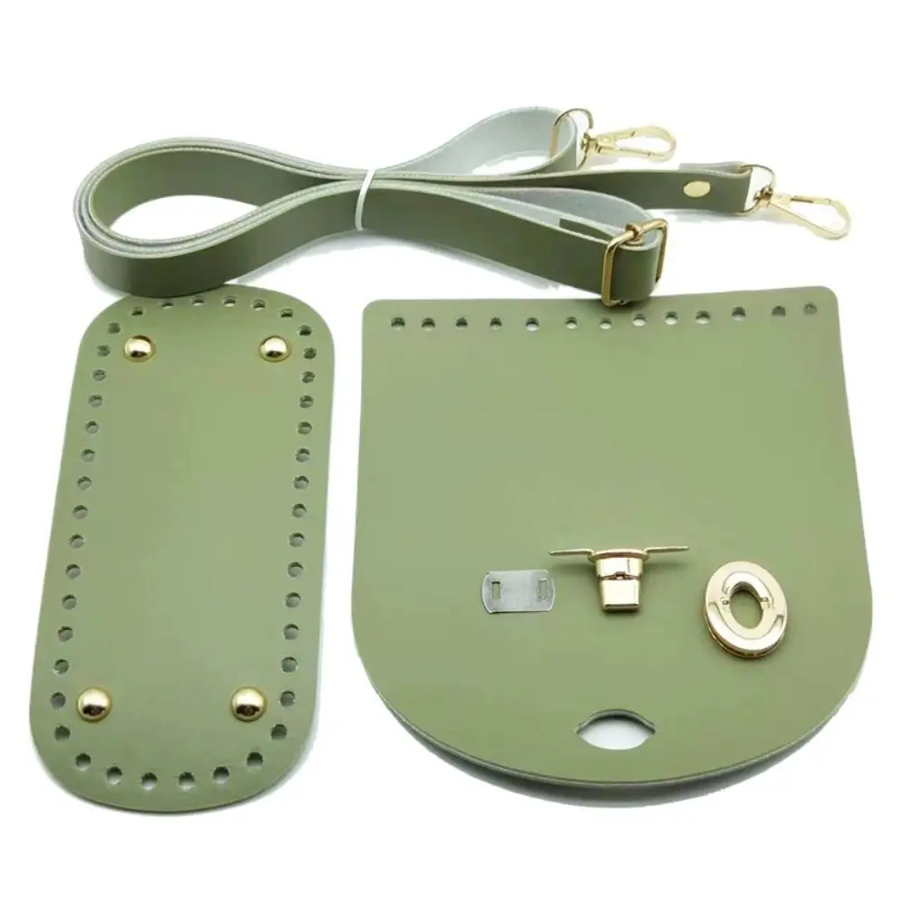 3Pcs/Set Solid Color Leather Shoulder Bag Strap Bottom Replacement Handmade DIY Bag Accessories Hardware Accessories DIY
3Pcs/Set Solid Color Leather Shoulder Bag Strap Bottom Replacement Handmade DIY Bag Accessories Hardware Accessories DIY
