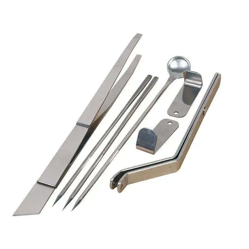Stainless steel professional complete set of castration tools for big and small chickens
Stainless steel professional complete set of castration tools for big and small chickens