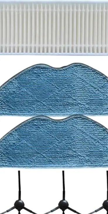For Tapo RVA300, RV10, RV10 Plus, RV30, RV30 Vacuum Cleaner Side Brush, Filter, And Mop Replacement Kit Plus
For Tapo RVA300, RV10, RV10 Plus, RV30, RV30 Vacuum Cleaner Side Brush, Filter, And Mop Replacement Kit Plus