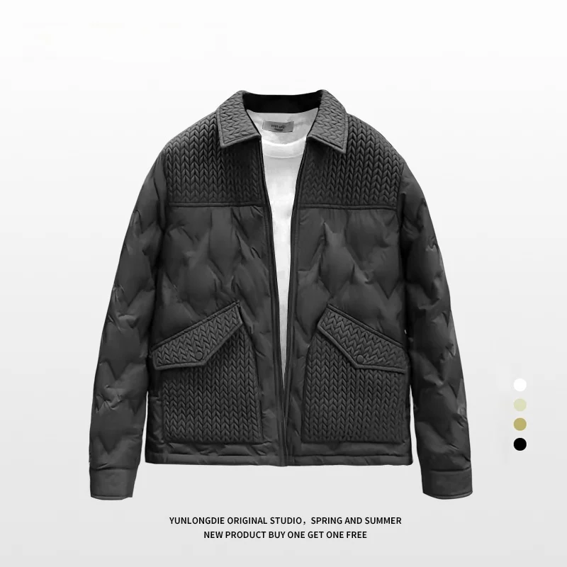 Men's down Jaet Winter 2026 New Trendy Brand Turn-down Collar White Du Feather Lightweight Warmth Outerwear Top
Men's down Jaet Winter 2026 New Trendy Brand Turn-down Collar White Du Feather Lightweight Warmth Outerwear Top