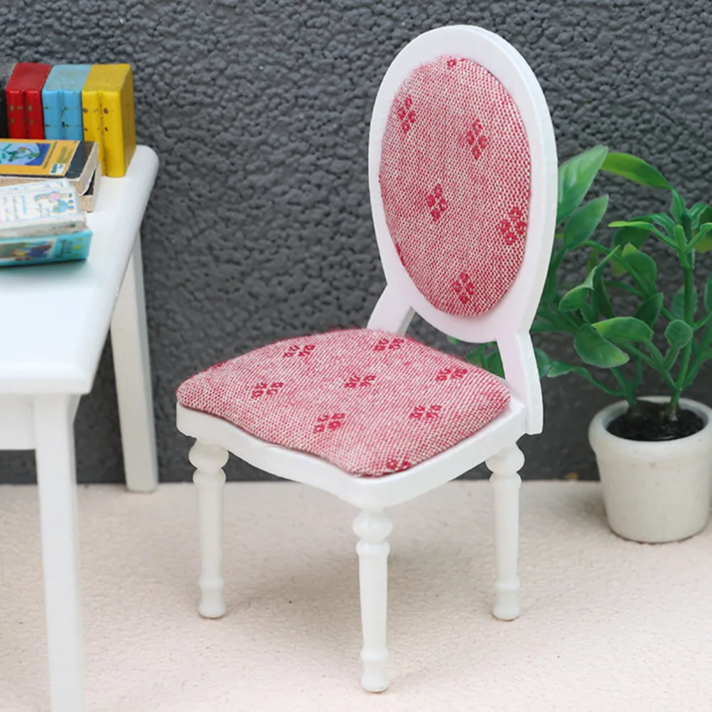 1:12 Scale Miniature Chair Decor for Dollhouse Mini House Decoration Exquisite Wooden Mini Furniture Adorable Desktop Decorative
1:12 Scale Miniature Chair Decor for Dollhouse Mini House Decoration Exquisite Wooden Mini Furniture Adorable Desktop Decorative
