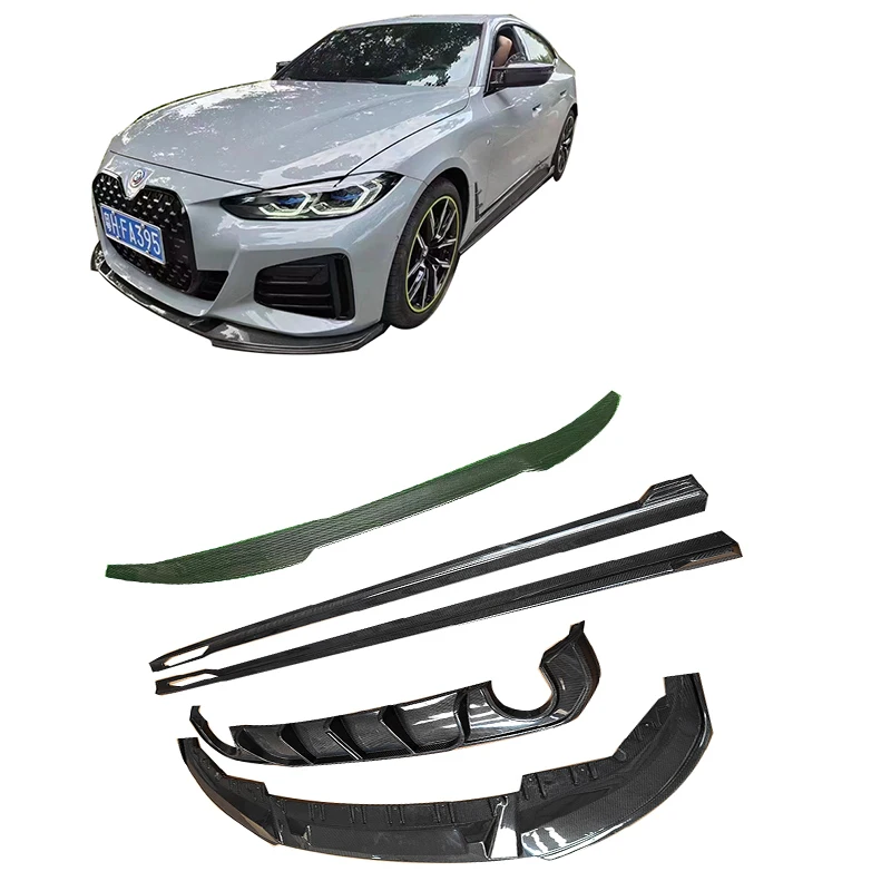 Hot Sales Carbon Fiber Kit For 4 Series G26 Carbon Fiber Body Kit Front Lip Rear Diffuser Side Skirt Rear Spoiler
Hot Sales Carbon Fiber Kit For 4 Series G26 Carbon Fiber Body Kit Front Lip Rear Diffuser Side Skirt Rear Spoiler