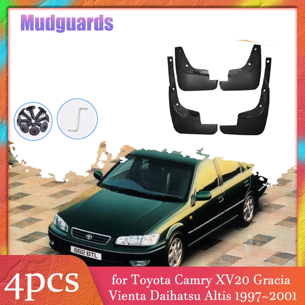 Mudflaps for Toyota Camry XV20 Gracia Vienta Daihatsu Altis 1997~2001 Mud Flaps Splash Guards Cover Mudguards Fender Accessories
Mudflaps for Toyota Camry XV20 Gracia Vienta Daihatsu Altis 1997~2001 Mud Flaps Splash Guards Cover Mudguards Fender Accessories