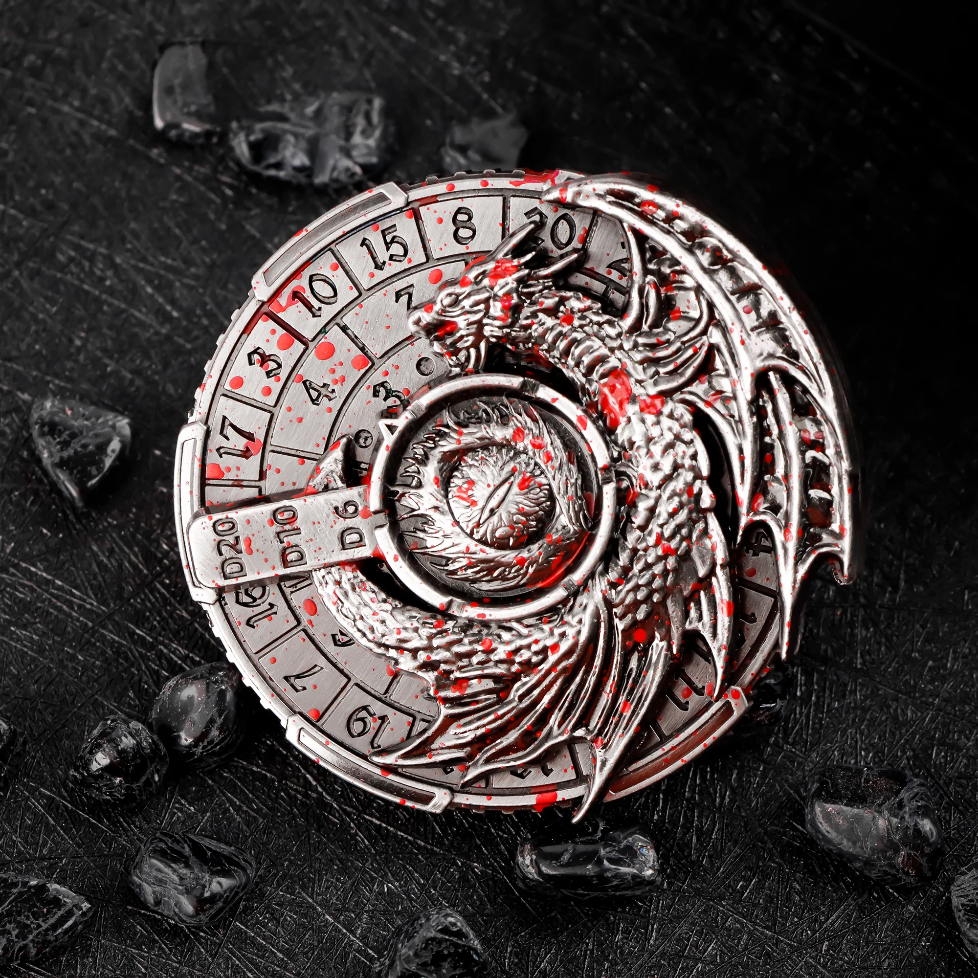 Металлические кубики 7-в-1: гироскопические кубики для настольных игр, вращающиеся кубики для Dungeons and Dragons, набор цифровых кубиков D&D
Металлические кубики 7-в-1: гироскопические кубики для настольных игр, вращающиеся кубики для Dungeons and Dragons, набор цифровых кубиков D&D