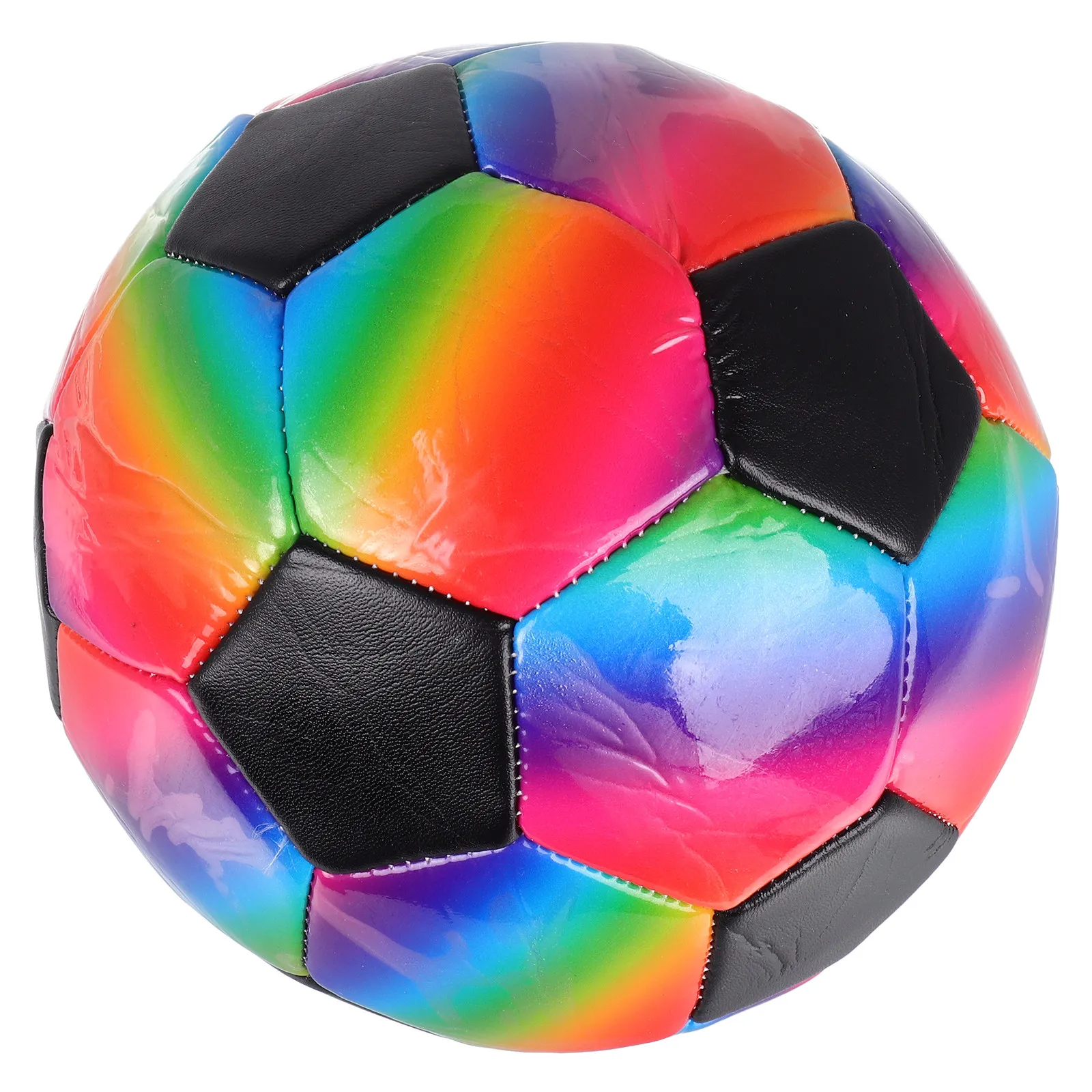 Rainbow Soccer Ball 21.5cm Small Football Playground High Elasticity Training Colorful Soccer Ball for Kids Teens
Rainbow Soccer Ball 21.5cm Small Football Playground High Elasticity Training Colorful Soccer Ball for Kids Teens