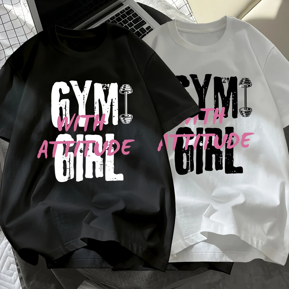 Футболки Gym Girl With Attitude из хлопка для мужчин: летний комплект из мягких оверсайз футболок черного и белого цвета с круглым вырезом и коротким рукавом, базовая одежда
Футболки Gym Girl With Attitude из хлопка для мужчин: летний комплект из мягких оверсайз футболок черного и белого цвета с круглым вырезом и коротким рукавом, базовая одежда