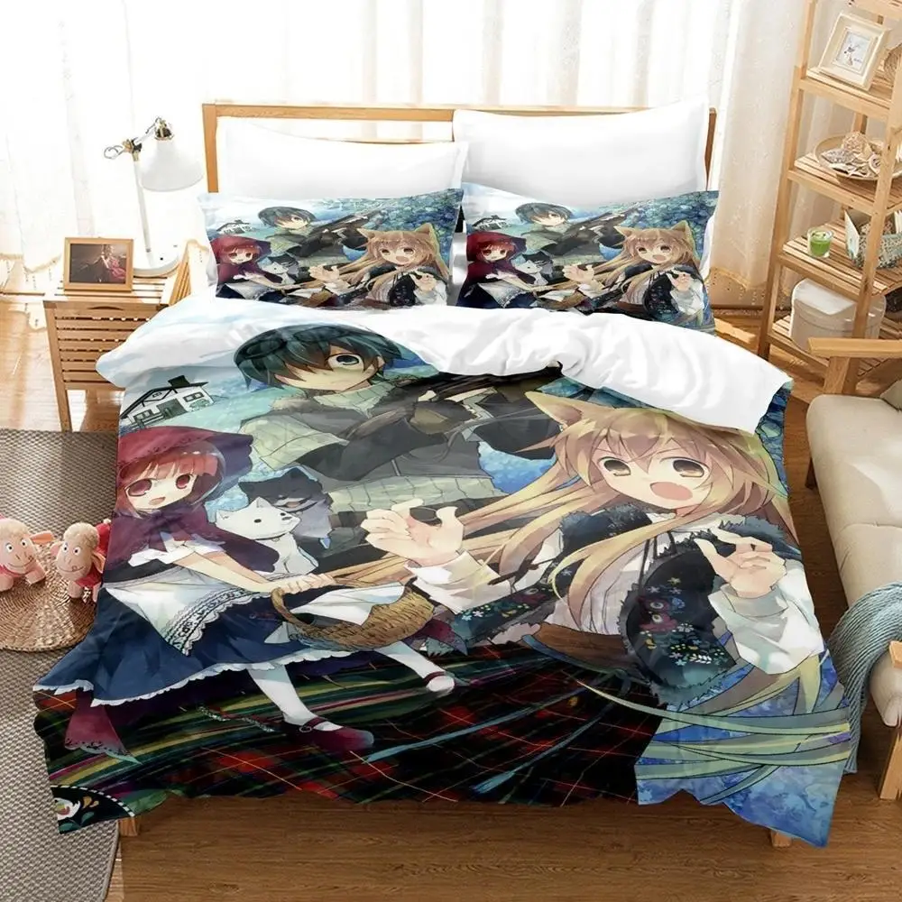 Okami-san And Her Seven Companions Bedding Set Boys Girls Twin Queen Size Duvet Cover Pillowcase Bed Kids Adult Home Textiles
Okami-san And Her Seven Companions Bedding Set Boys Girls Twin Queen Size Duvet Cover Pillowcase Bed Kids Adult Home Textiles