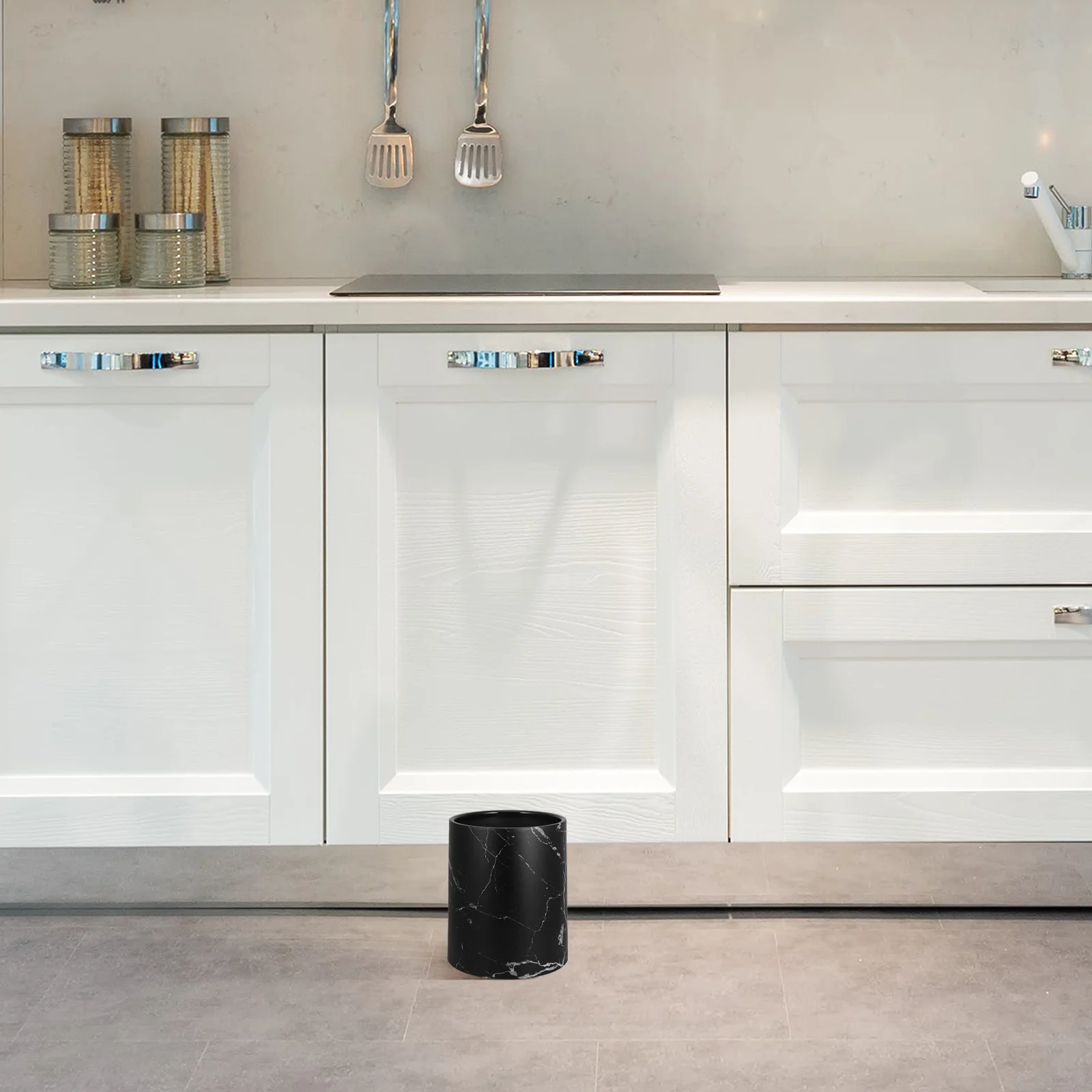 Marbling Garbage Bin Plastic Double Layer Large Opening Modern Style Decorative Home Trash Can Wastepaper Basket for Living Room
Marbling Garbage Bin Plastic Double Layer Large Opening Modern Style Decorative Home Trash Can Wastepaper Basket for Living Room