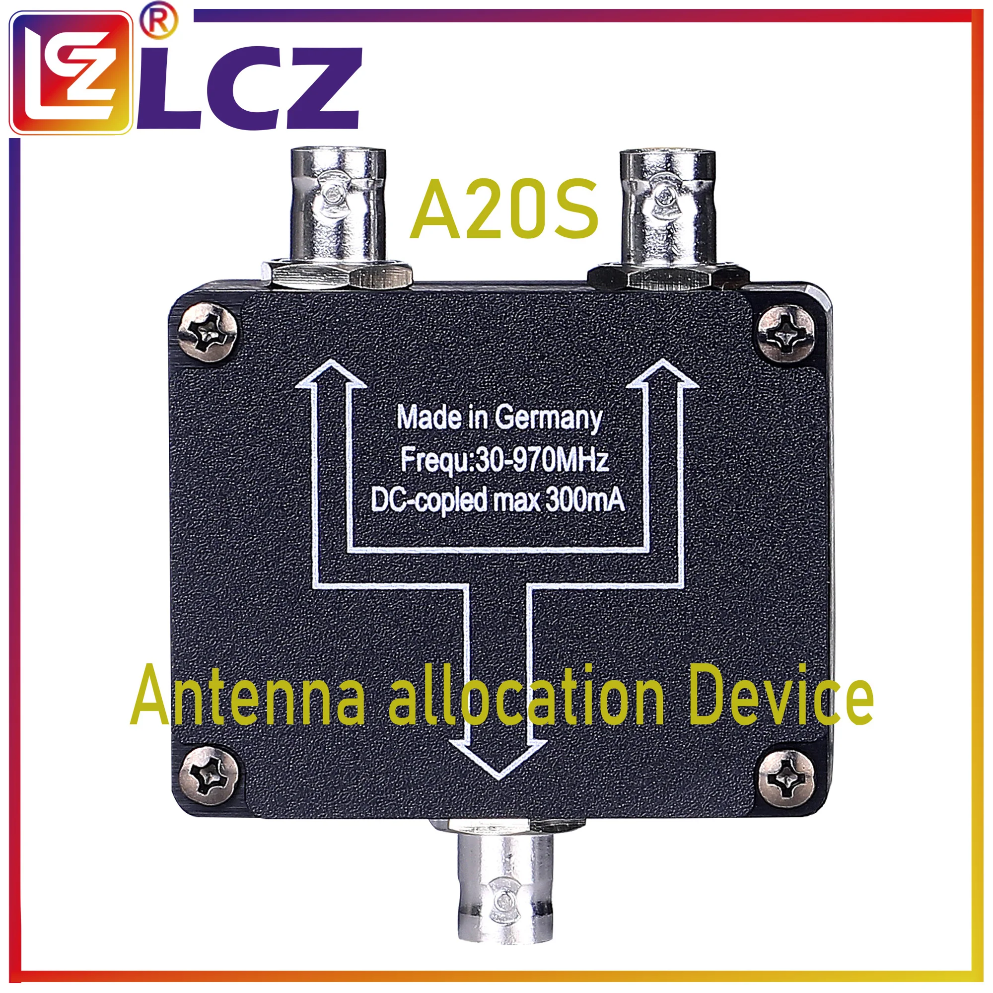 LCZ A20S Antenna Allocation Device A20S Antenna Allocation Divide RF Signal From 1 To 2 Antena Distribution Accessory / Combine
LCZ A20S Antenna Allocation Device A20S Antenna Allocation Divide RF Signal From 1 To 2 Antena Distribution Accessory / Combine
