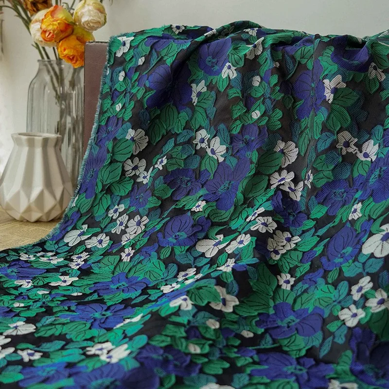 Small floral three-dimensional jacquard fabric fashion suit crisp skirt dress decoration
Small floral three-dimensional jacquard fabric fashion suit crisp skirt dress decoration