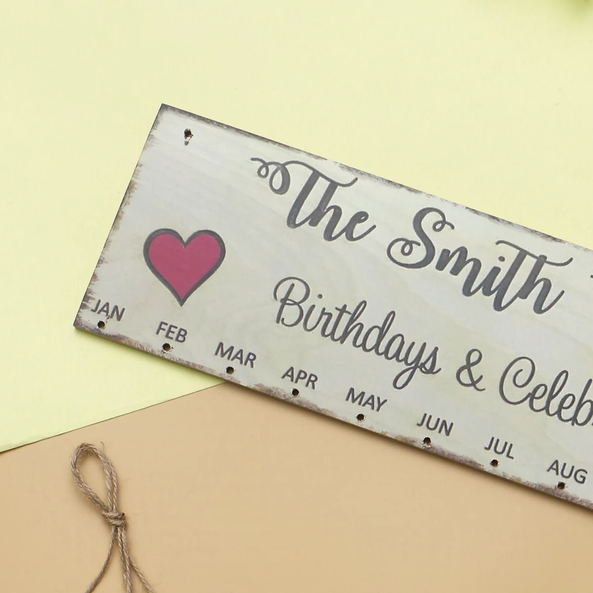 FAMILY Birthday Reminder Wooden DIY Calendar Hanging Plaque Board Home Decor (Colorful, 1 Plaque, 1 Rope, 50 Round Discs)
FAMILY Birthday Reminder Wooden DIY Calendar Hanging Plaque Board Home Decor (Colorful, 1 Plaque, 1 Rope, 50 Round Discs)