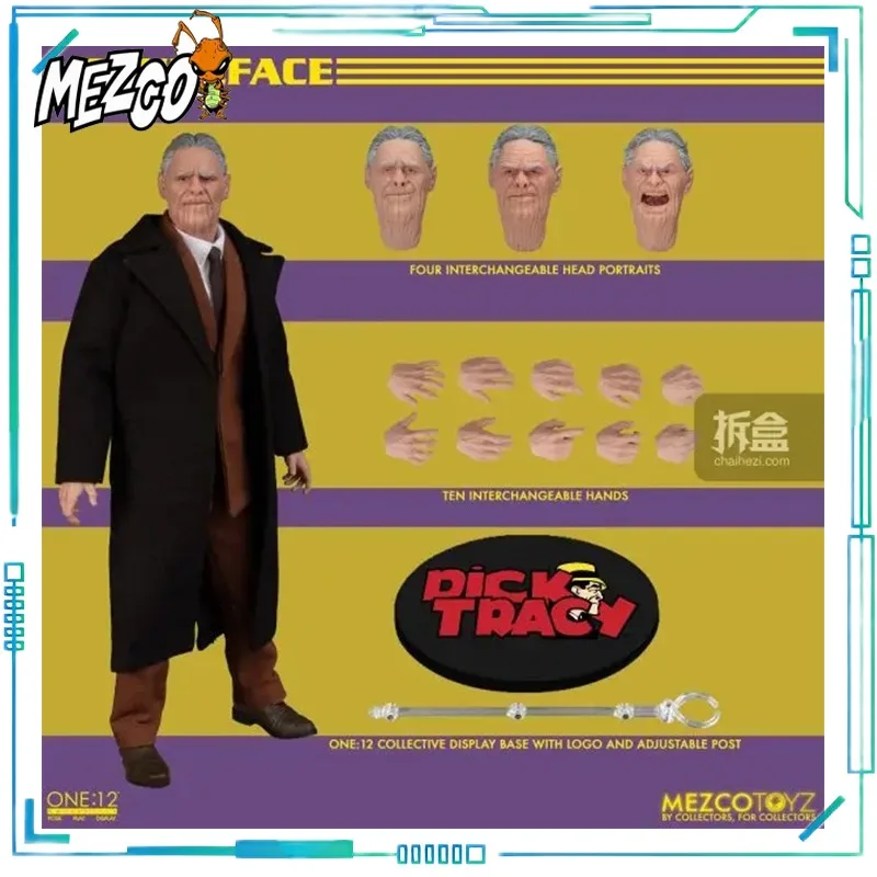 MEZCO Genuine ONE: 12 Supreme Detective Villain Mei Gan Face Movie Movable Doll Finished Movable Model Toy
MEZCO Genuine ONE: 12 Supreme Detective Villain Mei Gan Face Movie Movable Doll Finished Movable Model Toy