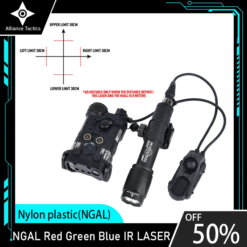 WADSN tactics NGAL Red Green Blue Indicator Surefir M600 M600C Hunting Scout Light With AXON Dual Control Switch
WADSN tactics NGAL Red Green Blue Indicator Surefir M600 M600C Hunting Scout Light With AXON Dual Control Switch