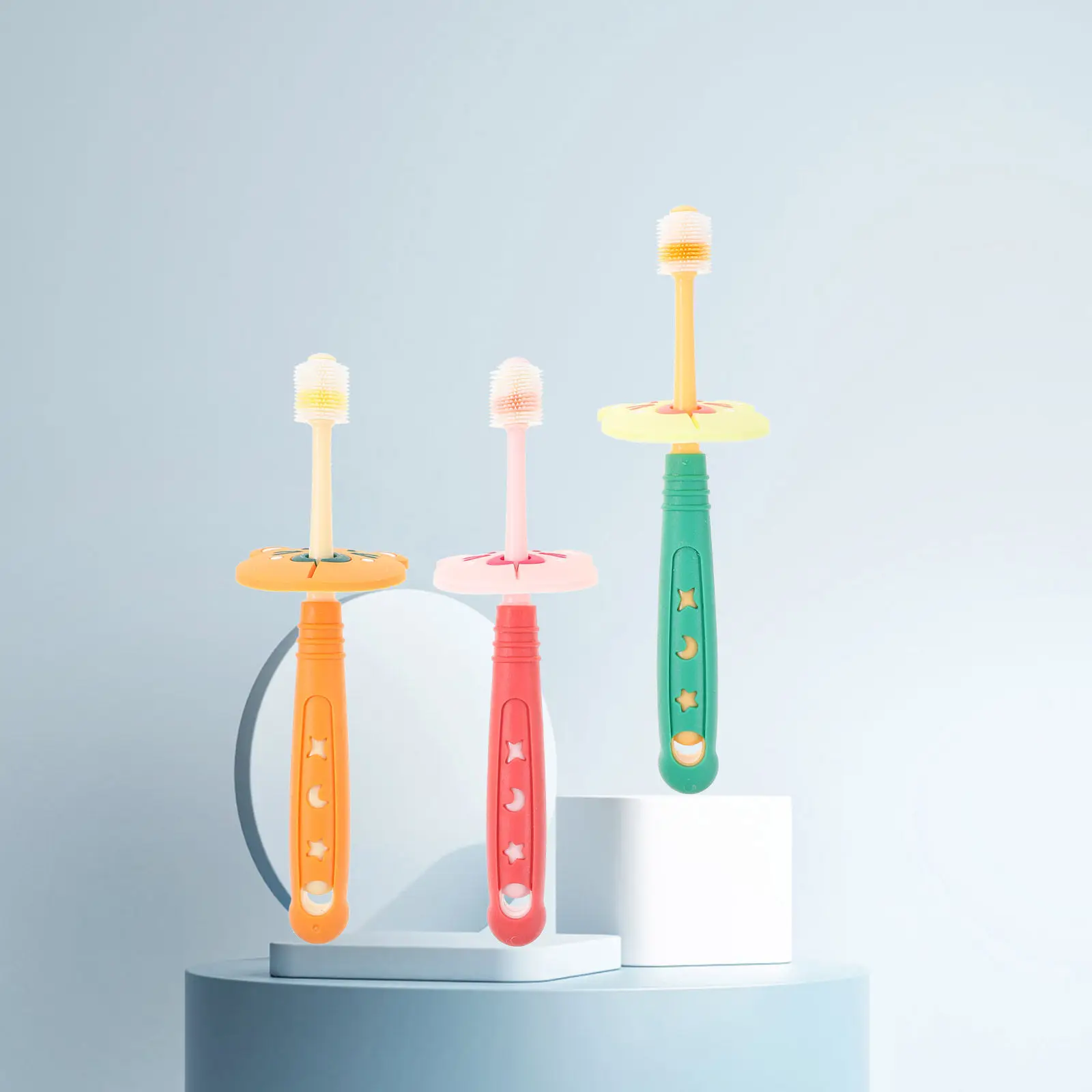 3Pcs Children Toothbrush Manual Supple Rotatable Teeth Cleaning Brush Kids Toddler Toothbrush Age 2-4 Kids Tooth Brush
3Pcs Children Toothbrush Manual Supple Rotatable Teeth Cleaning Brush Kids Toddler Toothbrush Age 2-4 Kids Tooth Brush