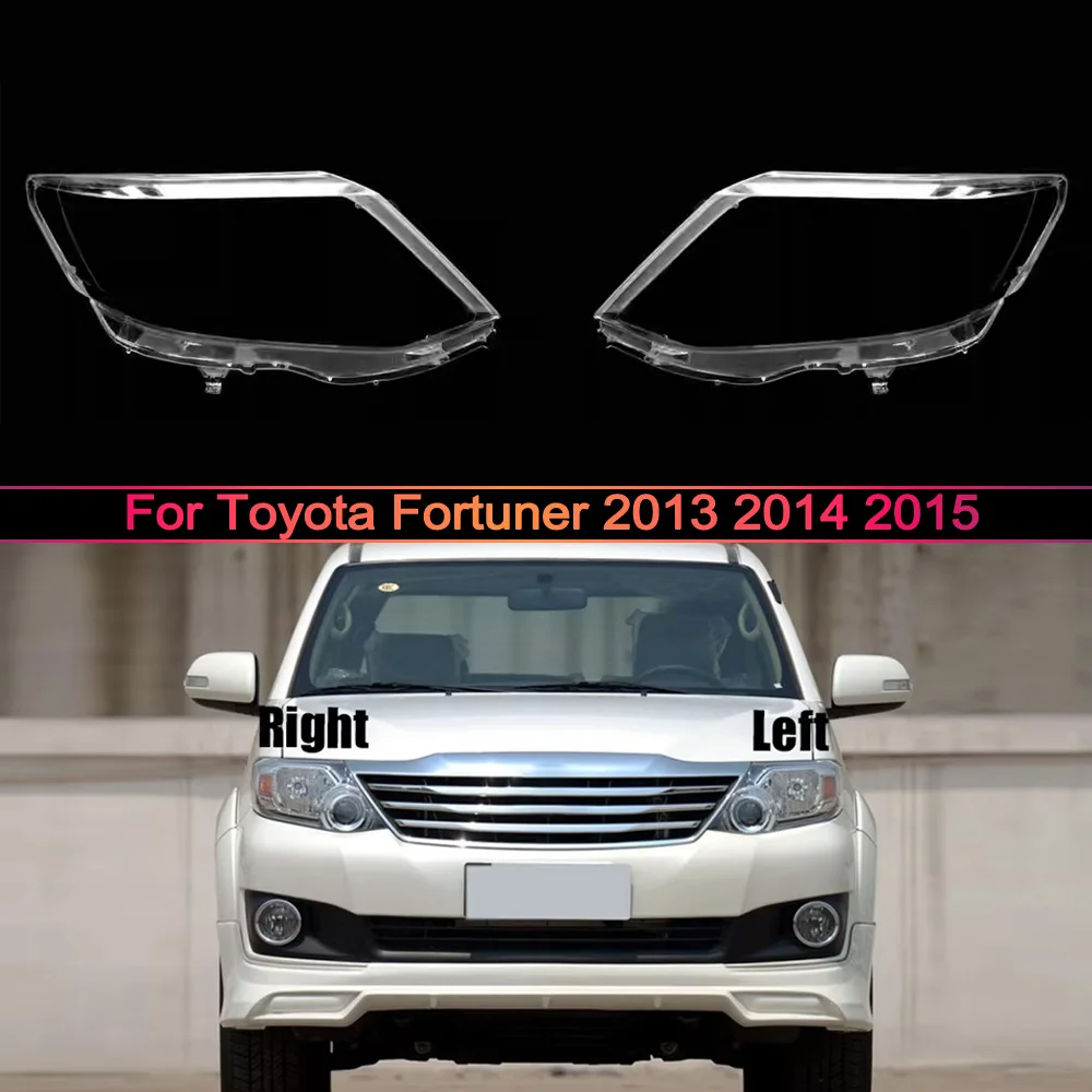 For Toyota Fortuner 2013 2014 2015 Car Accessories Headlight Housing Shell Lamp Shade Lens Transparent Headlamp Cover Plexiglass
For Toyota Fortuner 2013 2014 2015 Car Accessories Headlight Housing Shell Lamp Shade Lens Transparent Headlamp Cover Plexiglass