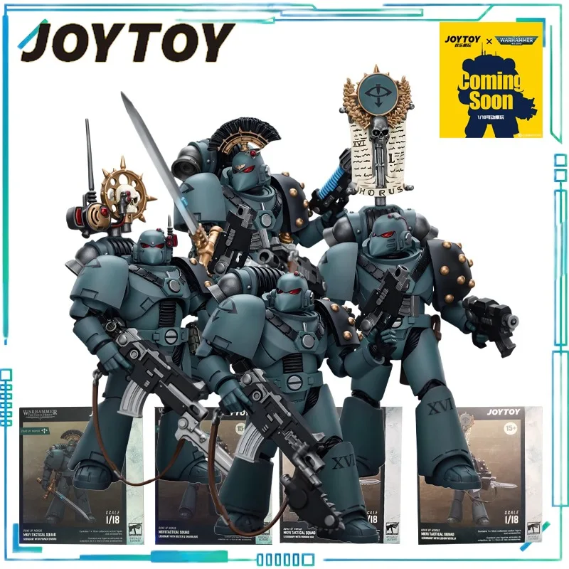 JOYTOY Genuine JOYTOY X Warhammer 40K Series Astat HH Horus Son MKVI Tactical Team 4-person Game Character Model 1/18 Movable
JOYTOY Genuine JOYTOY X Warhammer 40K Series Astat HH Horus Son MKVI Tactical Team 4-person Game Character Model 1/18 Movable